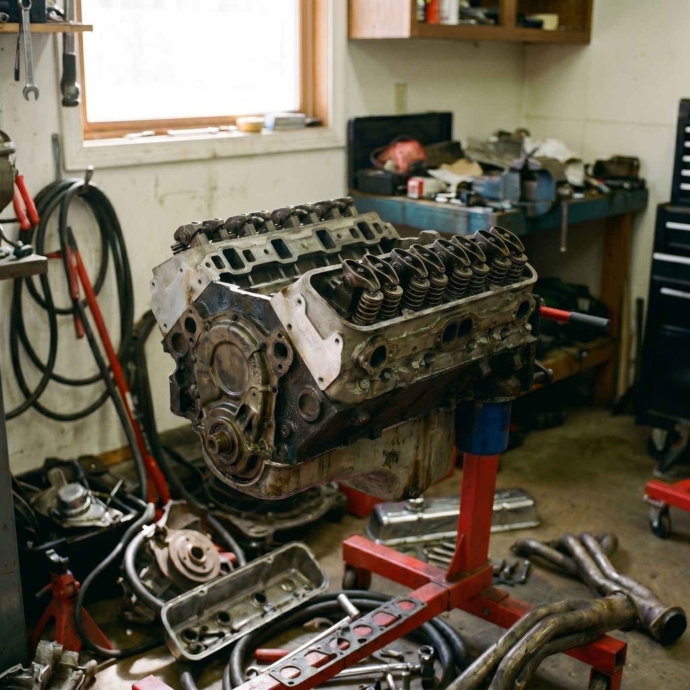 Engine work in progress at Elite Euro Performance